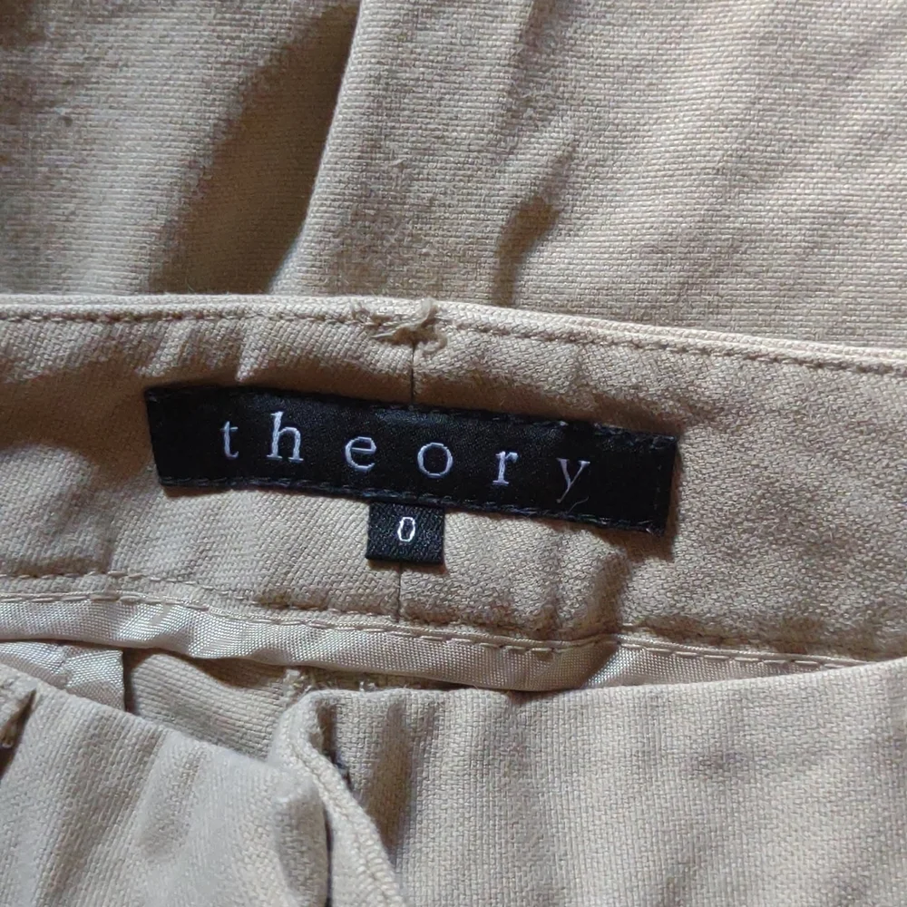 Theory Palmer Khaki Bermuda Shorts